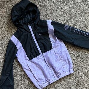 Columbia Two-Tone Black and Lavender Jacket